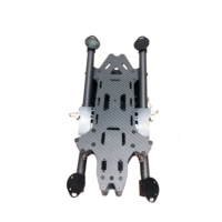 Kit d'accessoires pour cadre de drone FPV en aluminium aéronautique et fibre de carbone pliables de 13/15 pouces