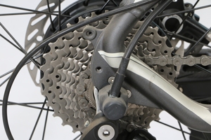 <span class=keywords><strong>Vélo</strong></span> <span class=keywords><strong>électrique</strong></span> de montagne gris pour adultes, batterie au lithium, 27 vitesses, 26 <span class=keywords><strong>pouces</strong></span>, 250w 500w 10.5ah, en aluminium - Product Image 5