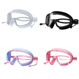 <span class=keywords><strong>Gafas</strong></span> de natación con marco de silicona transparente de alta definición, diseño impermeable, <span class=keywords><strong>gafas</strong></span> de natación de moda para niños para uso del bebé - Product Image 3