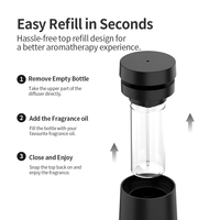 Diffuseur d'arômes sans eau à air froid, machine d'aromathérapie, diffuseur de parfum électrique pour la maison