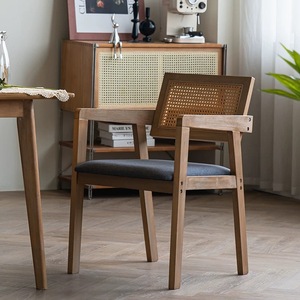 Prezzo basso di alta qualità di lusso sala da pranzo mobili in legno e vimini da pranzo ristorante sedia da <span class=keywords><strong>cucina</strong></span> - Product Image 3