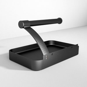 Towel Paper Holder Bathroom Accessories Metal Funny Plate Roll Tissue Cup Towel Toilet Paper Holder With Phone Shelf Paper Towel Holder