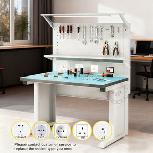 Mesa de Trabajo Industrial de Metal Weizhi, Banco de Trabajo ESD, Mesa de Reparación de Teléfonos Móviles Electrónicos, Bancos de Estación de Trabajo - Product Image 4