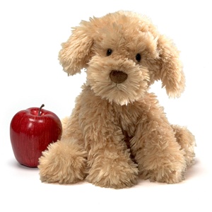 Juguete de peluche suave de perro Labradoodle con peso para terapia sensorial, personalizado para autismo, de la colección Petting <span class=keywords><strong>Zoo</strong></span>, venta al por mayor - Product Image 2