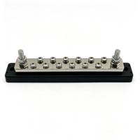 Barre omnibus robuste 150A 300A 450A 48V M5 M8, bloc de distribution d'alimentation pour bateau, voiture, camping-car