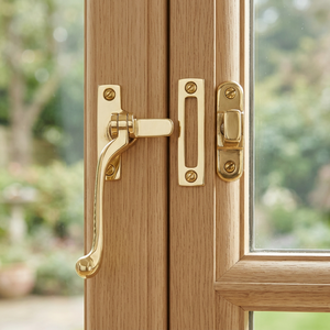 Best Quality Brass Door <b>Latch</b> With Handle Screw Installation Traditional Design Durable Finish For Sale - Product Image 4