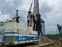 Plataforma de Perforación Rotatoria Usada Soilmec SR80C, Motor de Gasolina de 330kW, Móvil, Profundidad Máxima de Perforación de 200m