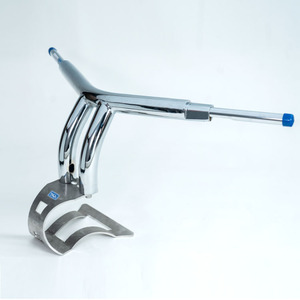 INCA Chrome 8''*2''RiseDragT-Bars Handlebars ForHarley Dyna Softail Fatboy breakout