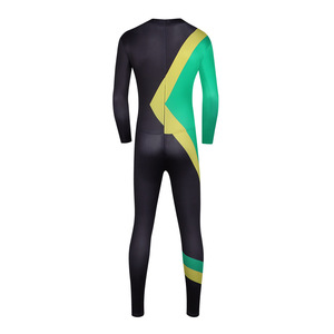 Disfraz de Cosplay del Equipo Jamaicano de Bob, Traje de Patinaje sobre Hielo - Product Image 4