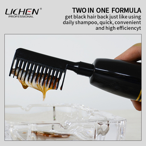 Lichen Black Hair Fast <strong>Colour</strong> Dyeing <strong>Shampoo</strong> - Product Image 6