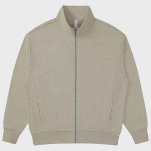 Sudadera con Cremallera 100% Algodón 330gsm al por Mayor, Cómoda, Informal y a la Moda para Unisex, con Logotipo Personalizado, Sudaderas con Capucha Lisas - Product Image 2