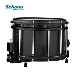 Fût de batterie en fibre de carbone pour <span class=keywords><strong>grosse</strong></span> <span class=keywords><strong>caisse</strong></span>, tambour de marche professionnel pour fanfare, diverses tailles avec cadre arrière - Product Image 4