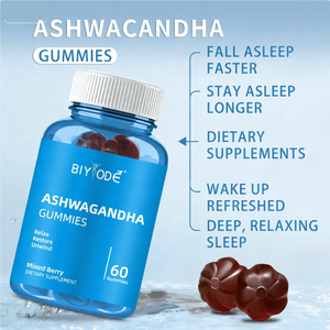 <span class=keywords><strong>Caramelle</strong></span> Gommose di Alta Qualità Personalizzate con Ashwagandha e Vitamine per Adulti, Integratore per il Sonno e la Salute - Product Image 3