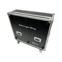 Boîtier de mixeur numérique DJ OEM/ODM de haute qualité, durable, étanche IP67, protection robuste, avec roulettes pivotantes à 4 roues pour boucles