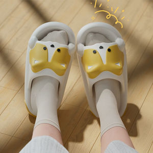 Mignon <span class=keywords><strong>chien</strong></span> Corgi fille été mignon en plein air léger doux confortable salle <span class=keywords><strong>de</strong></span> bain intérieure pantoufles antidérapantes - Product Image 3