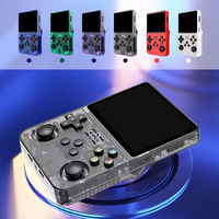 Console de jeu portable R36S en gros, écran couleur de 3,5 pouces, jeu en ligne à deux joueurs, joystick de jeu