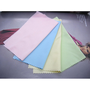 Disposable Microfiber Eyeglass Cleaning Cloth <b>Square</b> Zigzag <b>Edge</b> For Screen Care Opp Bag Packing - Product Image 3