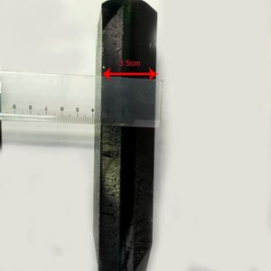 Russie hydrothermal créé cristal vert émeraude Quartz pierre brute pour pierres précieuses en vrac faisant le prix par pièce 1.3 ~ 1.45KG - Product Image 5