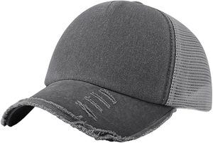 Gorra de Béisbol de 5 Paneles, Perfil Bajo, Algodón Lavado Vintage, Dos Tonos, Protección Solar, Moda Vintage, Ajustable, Gorra de Golf - Product Image 3