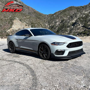 Protector de Parachoques Delantero para Ford Mustang 2021-2023 Estilo Mach 1 Handling Package, Negro Mate, Difusor de PP, Protector de Mentón - Product Image 3