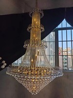 Lustre de style européen L-195, lustre en cristal de luxe pour salon, salle à manger, décoration créative pour mariage