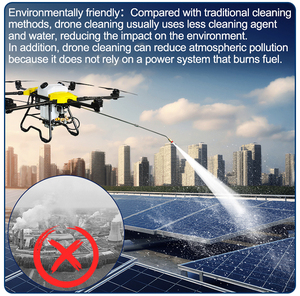 Joyance Pompe à eau au sol Travaux sous pression <span class=keywords><strong>et</strong></span> nettoyage Bâtiments de 100m de haut Facile à utiliser Drone de nettoyage de vitres à moindre coût - Product Image 2