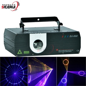 SITERUI – lumière <span class=keywords><strong>de</strong></span> scène à effets variés, lampe laser d'animation couleur 1W pour musique, bar, discothèque - Product Image 5