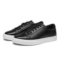OEM ODM Sneakers décontractées pour hommes en cuir véritable blanc de haute qualité avec logo personnalisé