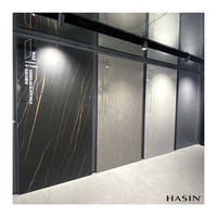 Dalle en porcelaine effet marbre de grand format 1200x2400mm pour sol et mur, antibactérienne, isolation thermique