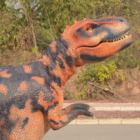 Costume de T-rex réaliste fait main, léger (15 kg), taille adulte, pour scène, parc à thème jurassique, vente chaude en usine