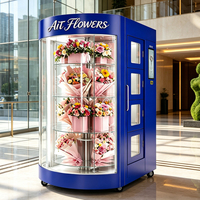 Kiosque commercial AIT 180 de luxe pour la vente de fleurs avec écran tactile et fonction SDK pour les zones d'aéroports à fort trafic