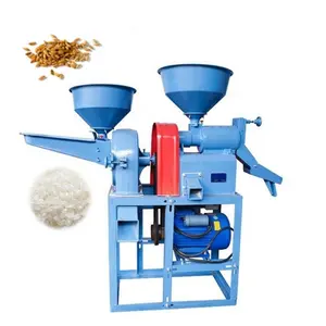 Échantillon gratuit bangladesh moteur diesel 4 en 1 500kg par heure traitement des céréales riz broyage farine moulin machines usine chine