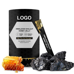 Resina de Shilajit Pura del Himalaya, Grado Oro, con Ácido Fúlvico y Más de 85 Minerales Traza, Grado Alimenticio, 100% Pura Energía, Marca Privada OEM ODM - Product Image 1