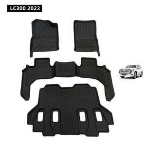 Tappetino da lavoro personalizzato Tpe accessori interni vendita calda 3D TPE facile da pulire brevi tappetini per auto resistenti all'usura per LC300 <span class=keywords><strong>2022</strong></span> - Product Image 1