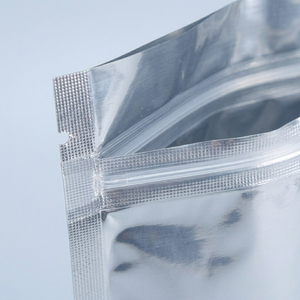Sac en Mylar personnalisé de qualité alimentaire, résistant à l'humidité, avec fermeture éclair transparente sur le devant, sac plat en plastique PE pour bonbons et en-cas - Product Image 6