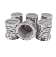 Tube Filtrant en Mailles Métalliques en Acier Inoxydable Perforé 100 120