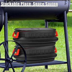 Conteneurs <span class=keywords><strong>de</strong></span> stockage <span class=keywords><strong>de</strong></span> <span class=keywords><strong>granulés</strong></span> avec pelle et kit d'autocollants - Conteneurs <span class=keywords><strong>de</strong></span> <span class=keywords><strong>granulés</strong></span> <span class=keywords><strong>pour</strong></span> fumoir et barbecue, accessoire <span class=keywords><strong>de</strong></span> grillade - Product Image 4