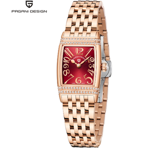 Original for Women's Square Diamond Minimalist Luxury Casual Fashion Shell Dial <b>Watch</b> <b>Box</b> - Product Image 5