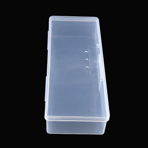 Contenedores de Almacenamiento de Plástico Rosa y Blanco, Organizador de Herramientas de Manicura, Caja de Almacenamiento para Decoraciones de Uñas, en Existencia - Product Image 2