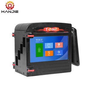 Handheld 10cm Großformat-Tinten strahl drucker für Karton Wandtext Logo Tij Druck datum Chargen nummer Codier maschine - Product Image 1