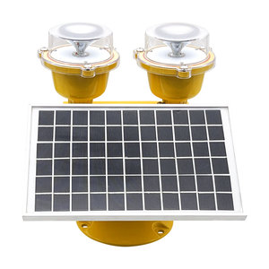 Iluminación Solar de Doble Intensidad Baja para Obstáculos/Iluminación Solar de Advertencia para Aeronaves/Iluminación Solar de Advertencia para Aviación en Torres - Product Image 1