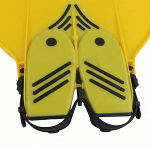 Les adolescents utilisent des ailerons de natation de plongée en silicone pp Tpe ajustables pour la natation - Product Image 4