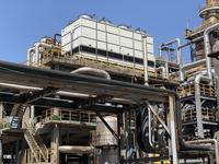 Tour de refroidissement à flux croisé en acier au carbone galvanisé à chaud pour compresseur d'air dans l'industrie électrique