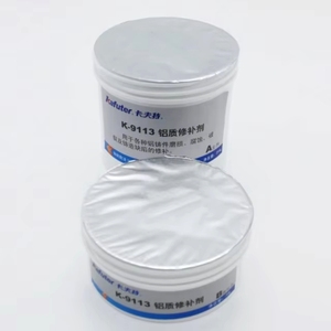 Vente directe d'usine chinoise K-9113 Adhésif de réparation métallique Colle AB Pâte d'aluminium Mastic époxy pour la réparation - Product Image 4