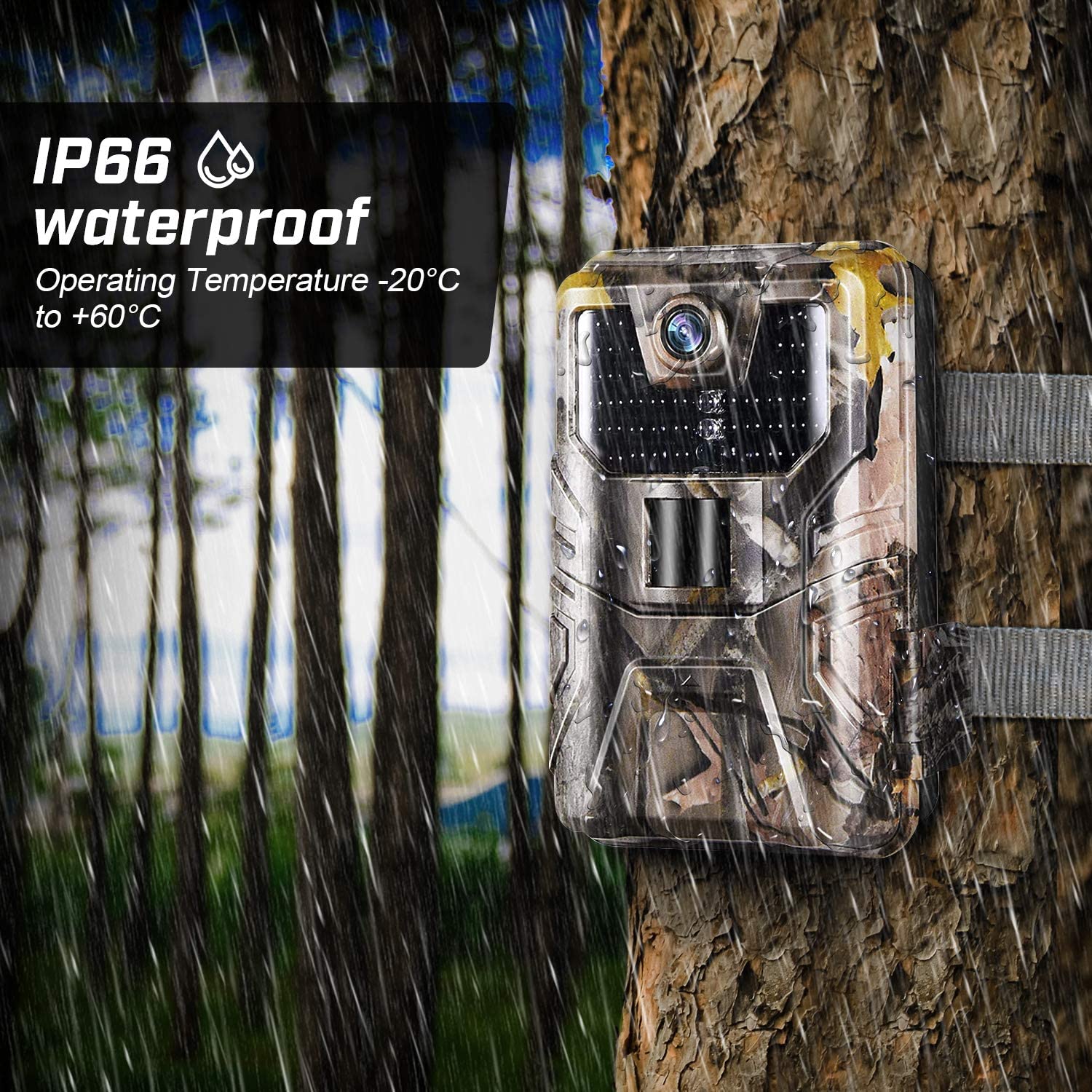 Theft Proof Trail Camera Hc 801 Lte GSM MMS Hidden Cameras