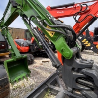 Bomba de Engranajes para Excavadora Mini U55-4 de 5.5 Toneladas, Motor 2024, Excelente Estado, en Stock, 1 Año de Garantía