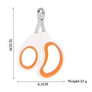 プロのステンレス鋼ペットネイルクリッパートリマー爪グルーミングはさみ小型犬猫用プラスチックアクセサリー猫ペット - Product Image 2