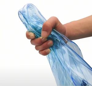 2mm Kalınlığında Rüzgar Geçirmez Toz Geçirmez PVC Nervürlü Şerit Perde Atölye Fabrikası İçin - Product Image 5