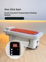 Table de massage intelligente multifonctionnelle haut de gamme électrique avec thérapie chauffante pour salons de beauté