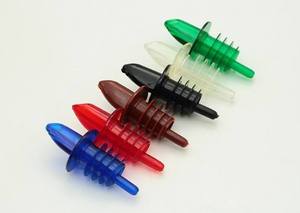 Plastic Short <b>Wine</b> Liquor Dispenser Pour Pourer <b>Stopper</b> - Product Image 4